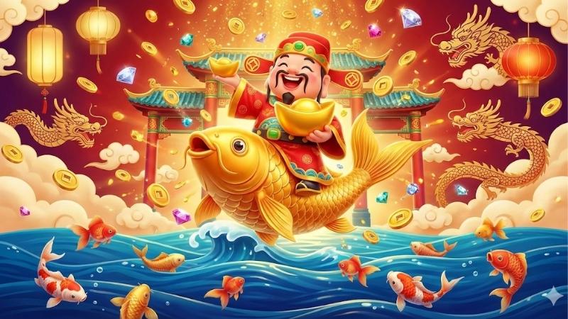 Bắn cá thần tài phát lộc - Săn hũ vàng Kubet 4 ban-ca-than-tai-phat-loc