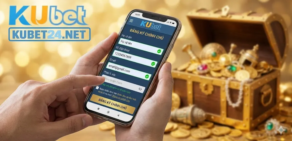 Sở hữu tài khoản chính chủ bảo mật tuyệt đối ba lớp khi đăng ký Kubet
